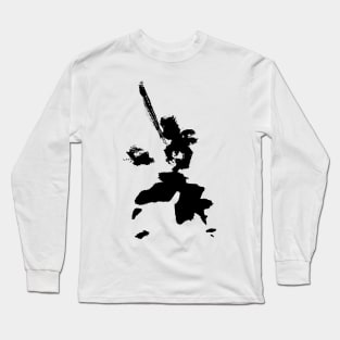 Sword Fighter Ink Long Sleeve T-Shirt